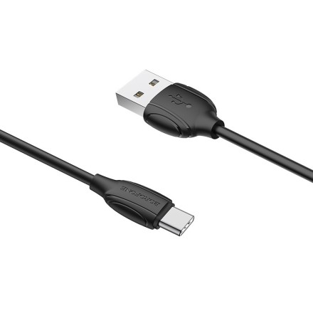  Usb Кабель-зарядка Type-C Borofone BX19 Benefit 1.3A 1м черный