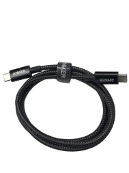 Usb Кабель-зарядка Type-C на Type-C Anker (A8756621) 100W 1м в оплетке черный