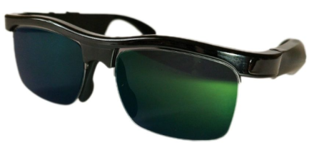  Очки с беспроводной гарнитурой Celebrat SG1 BT5.3/135mAh/5ч черные