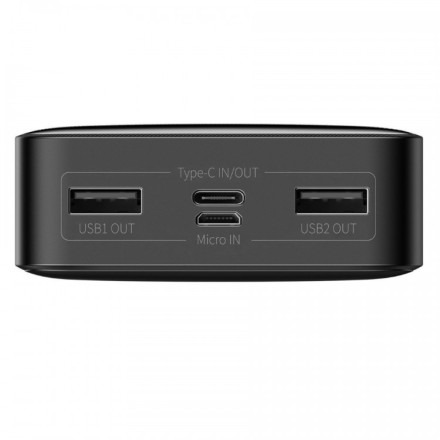  Powerbank Baseus Bipow Digital Display 15W, 3A, 20000мАh (PPDML-J01) черный