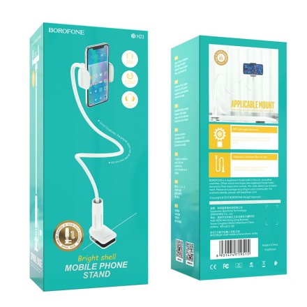  Держатель для телефона на стол Borofone BH23 4.5"-6.5" белый