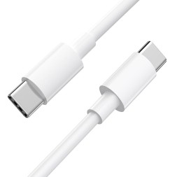 Usb Кабель-зарядка Type-C на Type-C Hoco X51 5A 100W 2м силиконовый белый