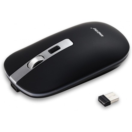  Мышь беспроводная с зарядкой от USB Smartbuy 402CAG черная (SBM-402CAG-K)