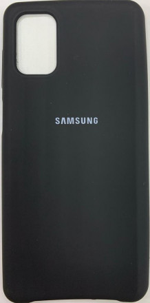 Накладка для Samsung Galaxy Note 20 Silicone cover черная