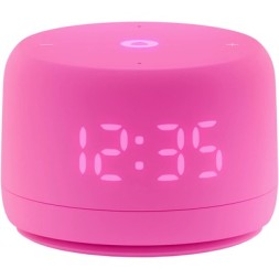Умная колонка Яндекс Станция Лайт 2 с часами розовая