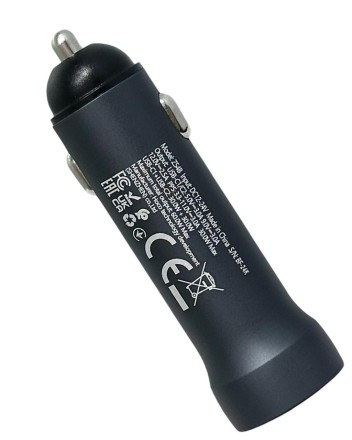  Автомобильное заряд. устр. Hoco Z54B 2C 60W серый