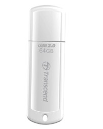 USB флеш накопитель Transcend 64GB JetFlash 370 белый