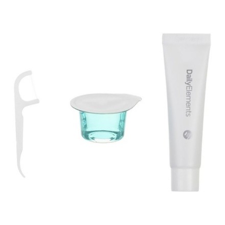  Набор для ухода за полостью рта Daily Elements Oral Care (паста, ополаскиватель, зубная нить)