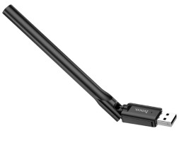USB-адаптер беспроводной Hoco Hi32 WIFI 4 черный