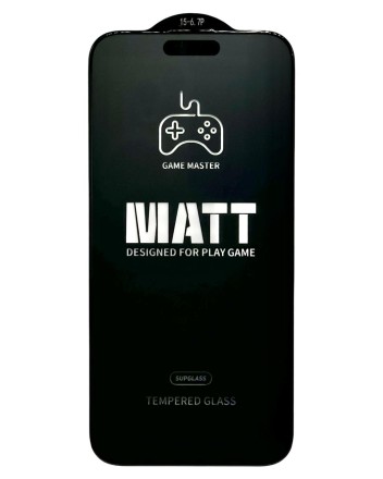  Защитное стекло матовое для i-Phone 15 Pro Max 6.7&quot; Supglass XC-13 3D