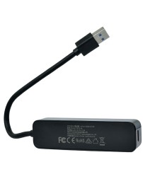 USB3.0 хаб Orico TWU3-4A USB3.0x4 черный