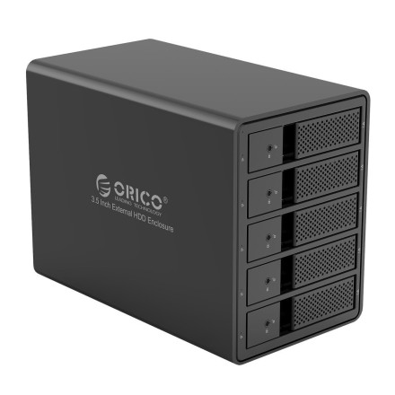  Док-станция для 5 HDD Orico 9558RU3 5Gbps USB3.0 Type-B черная