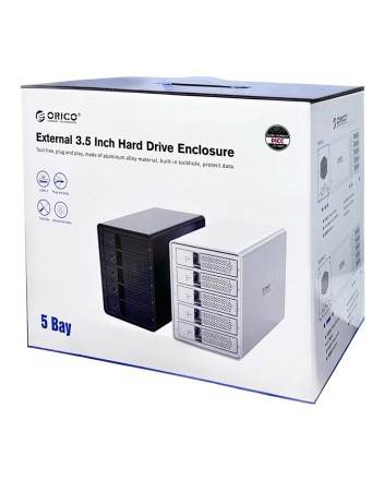  Док-станция для 5 HDD Orico 9558RU3 5Gbps USB3.0 Type-B черная