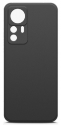 Чехол-накладка для Xiaomi Mi 12T Pro силикон матовый чёрный