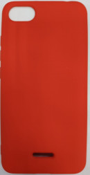 Накладка для Xiaomi Redmi 6A силикон красный