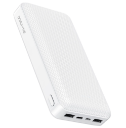 Powerbank Borofone BJ3A 20000mAh 2USB/Type-C/Lightning белый