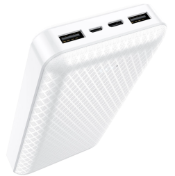 Powerbank Borofone BJ3A 20000mAh 2USB/Type-C/Lightning белый