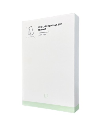  Зеркало для макияжа Jordan &amp; Judy LED Makeup Mirror NV026 белое
