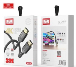 Кабель HDMI - HDMI v1.4 Earldom ET-W26 4K 3м черный