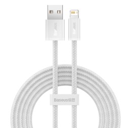 Usb Кабель-зарядка Lightning Baseus Dynamic Series 1м (CALD000402) белый