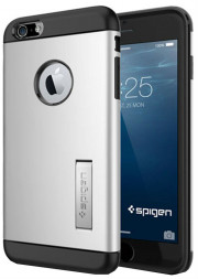 Чехол Spigen для i-Phone 6 Plus Slim Armor Series SGP10904 серебристый