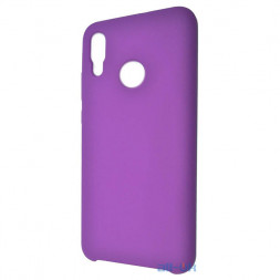Накладка для Huawei Honor 8C Silicone cover фиолетовая