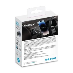 Держатель магнитный c Magsafe в воздуховод Momax Q.Mag Mount 5 15W серый
