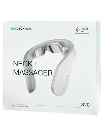  Массажёр для шеи Jeeback Neck Massager G20 белый
