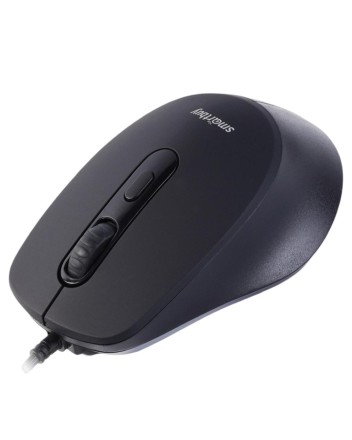  Мышь проводная беззвучная Smartbuy ONE 265 USB/DPI 800-1200-1600-2400/4 кнопки/1.5м черная