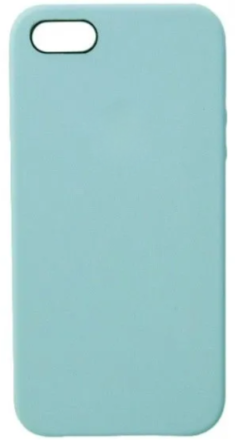  Чехол-накладка i-Phone 6/6s Silicone icase №44 небесно-бирюзовая