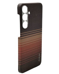 Накладка для Samsung Galaxy S25 Pitaka Tactile Woven Case (Sunset)