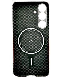 Накладка для Samsung Galaxy S25 Pitaka Tactile Woven Case (Sunset)