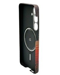 Накладка для Samsung Galaxy S25 Pitaka Tactile Woven Case (Sunset)