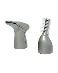 Электрический триммер для носа Kemei KM-315 серебристый