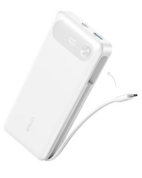 Powerbank Anker A1383 20000mAh (A1383621) 1USB/1C 87W белый