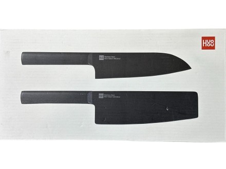  Ножи HUOHOU Black Heat Knife Set (2 предмета) HU0015 черные