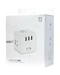 Сетевой удлинитель Mijia Rubiks Cube Converter 3Sockets/3 USB (MJCXB3-02QM) белый 