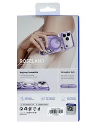 Накладка для i-Phone 17 Pro Keephone Roseland MagSnap сиреневая