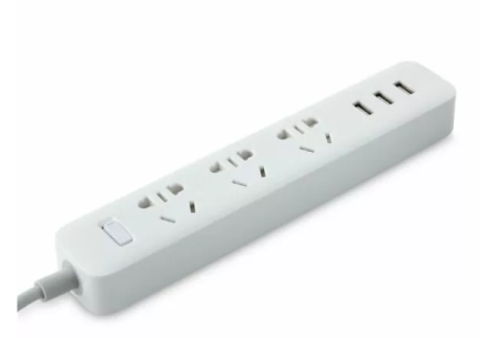  Сетевой удлинитель Xiaomi Mi Power Strip 3 Sockets/3 USB Potrs NRB4027CN белый