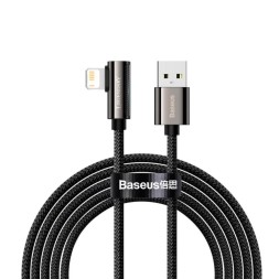 Usb Кабель-зарядка Lightning Baseus Legend Elbow 2.4A 1м (CALCS-01) чёрный