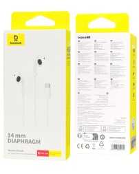 Стереонаушники с микрофоном Baseus Encok C17 NGCR010002 Type-C белые
