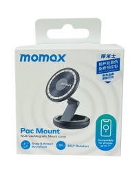 Держатель магнитный c Magsafe настольная поворотная Momax pac mount серый