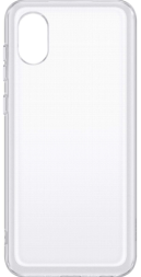 Чехол-накладка силикон 2.0мм Samsung Galaxy A03 Core прозрачный