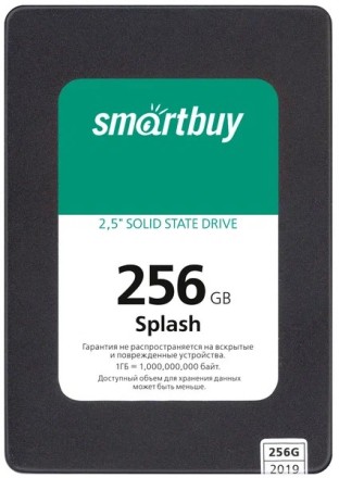  2,5&quot; SSD Smartbuy Splash 256GB SATA3 MAS0902 3D TLC