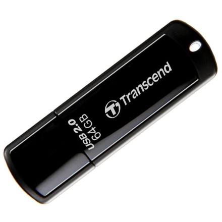  USB флеш накопитель Transcend 64GB JetFlash 350 черный
