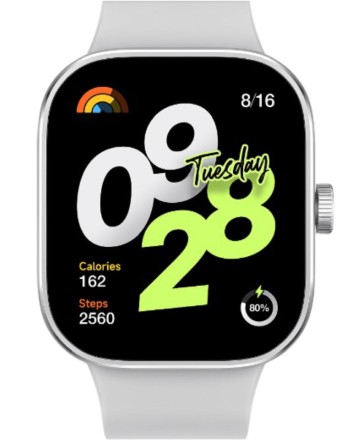  Умные часы Xiaomi Redmi Watch 4 серебристые