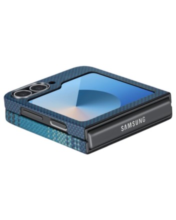  Накладка для Samsung Galaxy Z Flip 6 Pitaka Premium Woven Case (Moonrise)