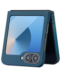 Накладка для Samsung Galaxy Z Flip 6 Pitaka Premium Woven Case (Moonrise)