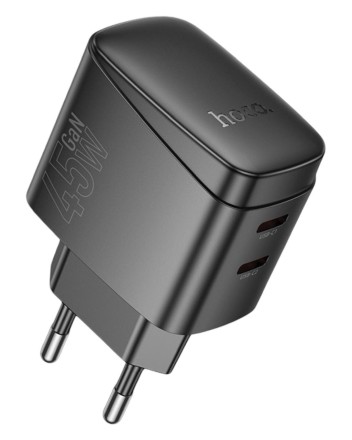 Сетевое зар. устр. Hoco CS62A 2C 45W черное