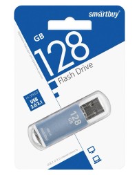 3.0 USB флеш накопитель Smartbuy 128GB V-Cut Blue (SB128GBVC-B3)